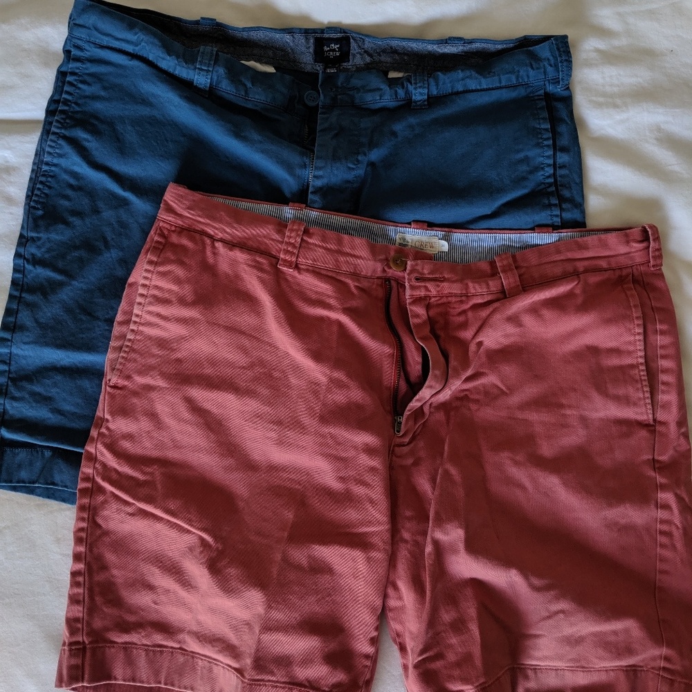 J Crew Chino Shorts - Men's 38W - Set of 2